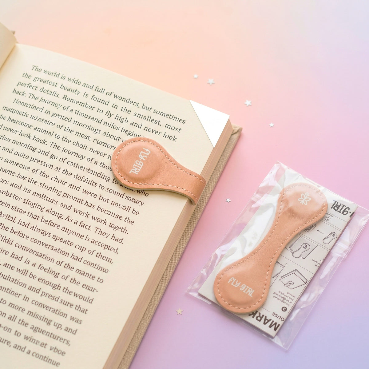 FlyGirl Magnetic Bookmark