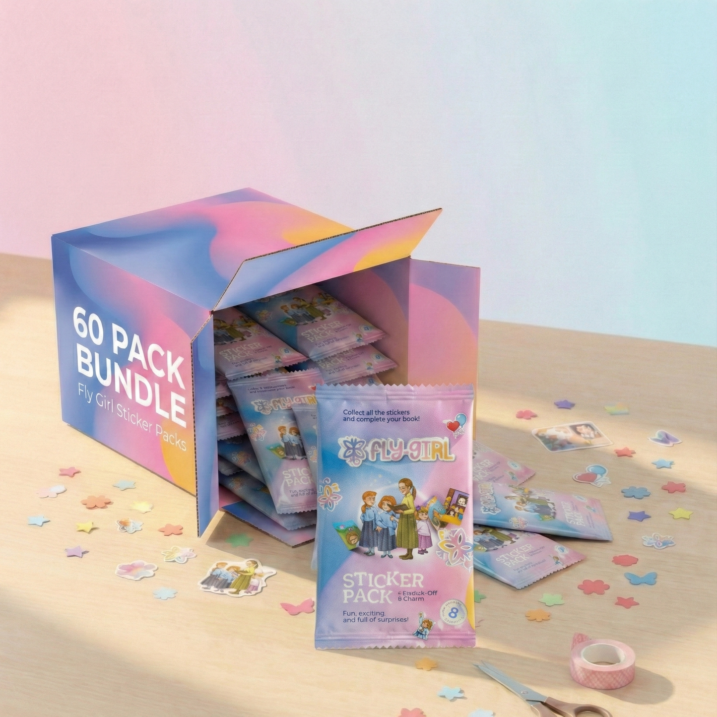 FlyGirl Collection Sticker Packs
