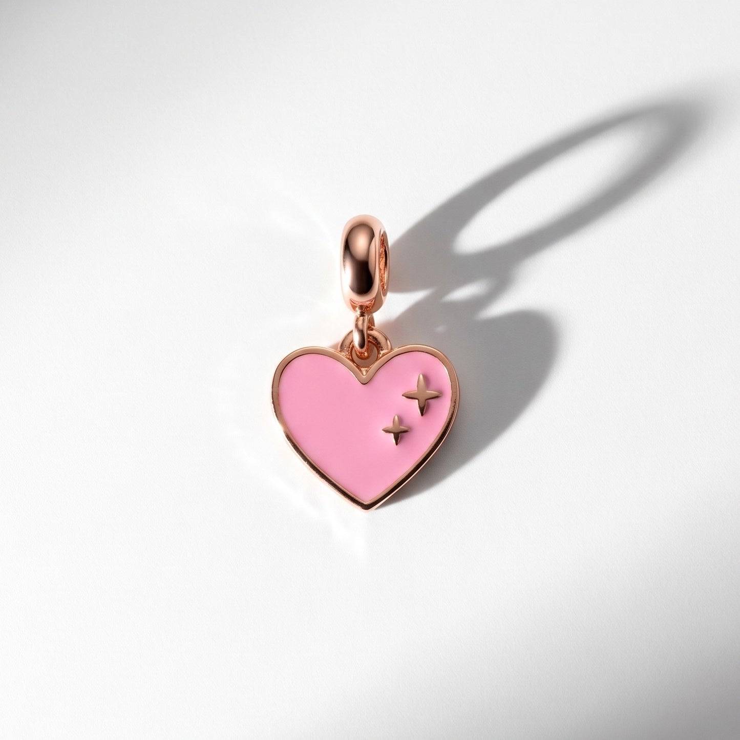 Glowing Heart Charm