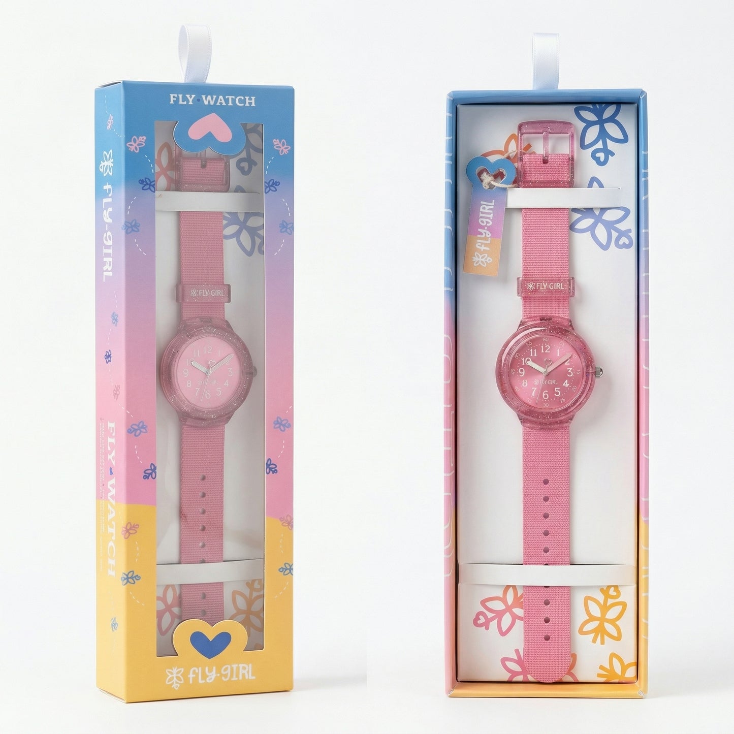 Pink Sunray Watch