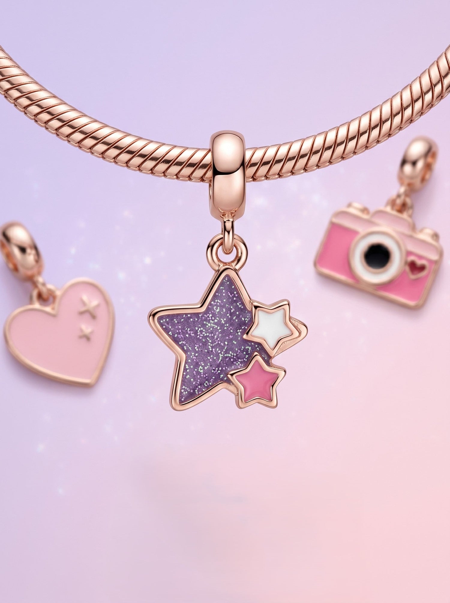 Charms and Bracelet