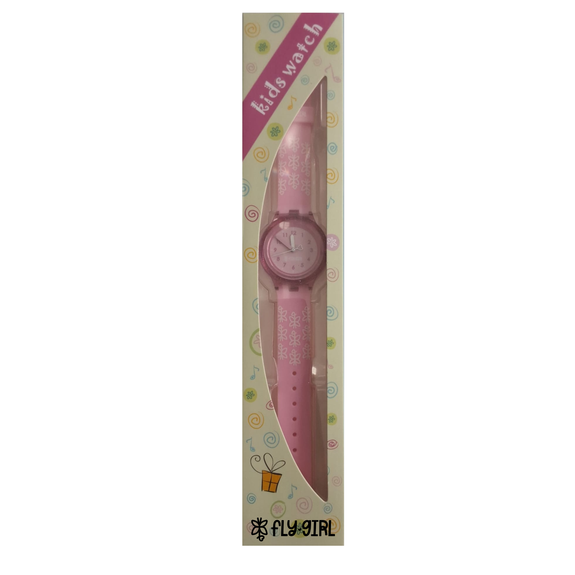 Flygirl pink watch