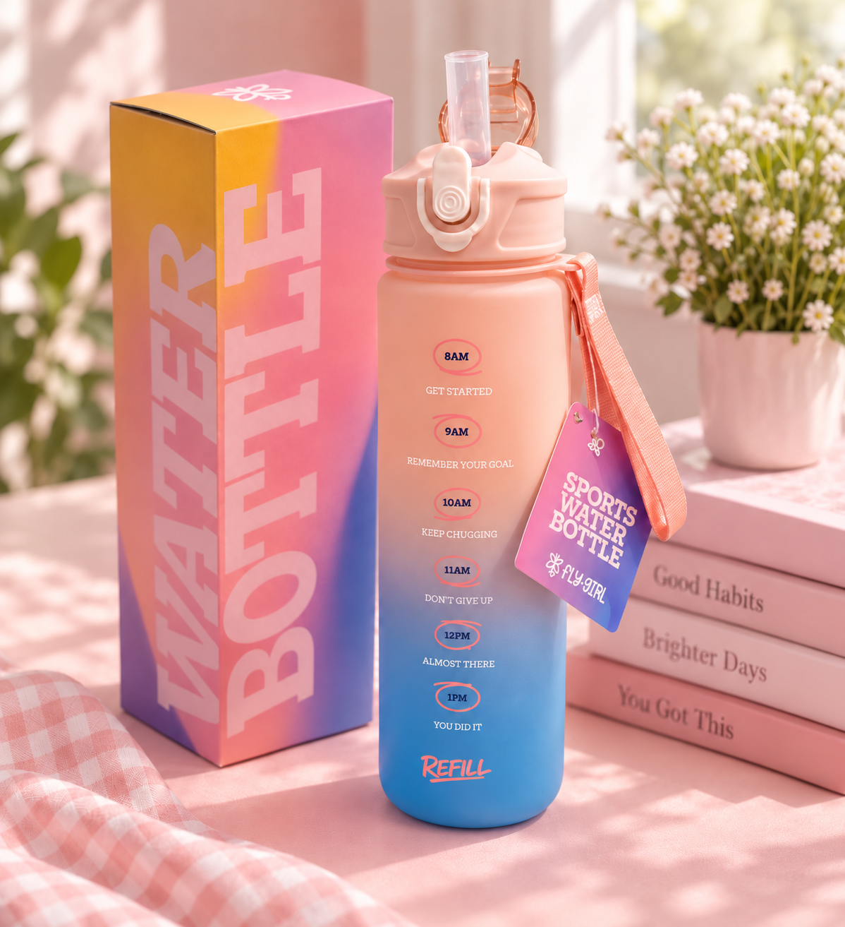 FlyGirl Sports Bottle