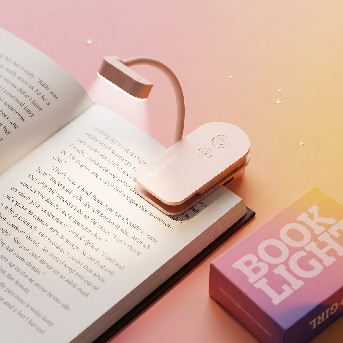 FlyGirl Book Light