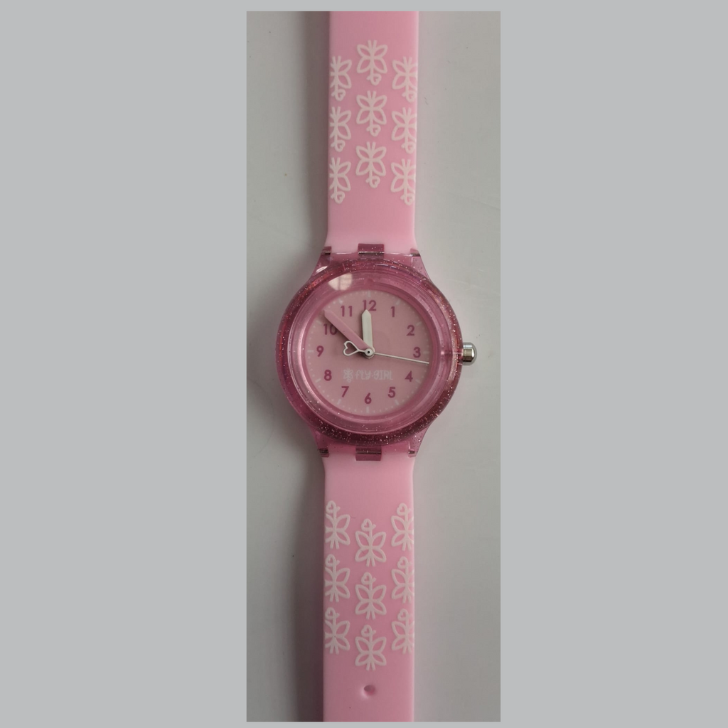Flygirl pink watch