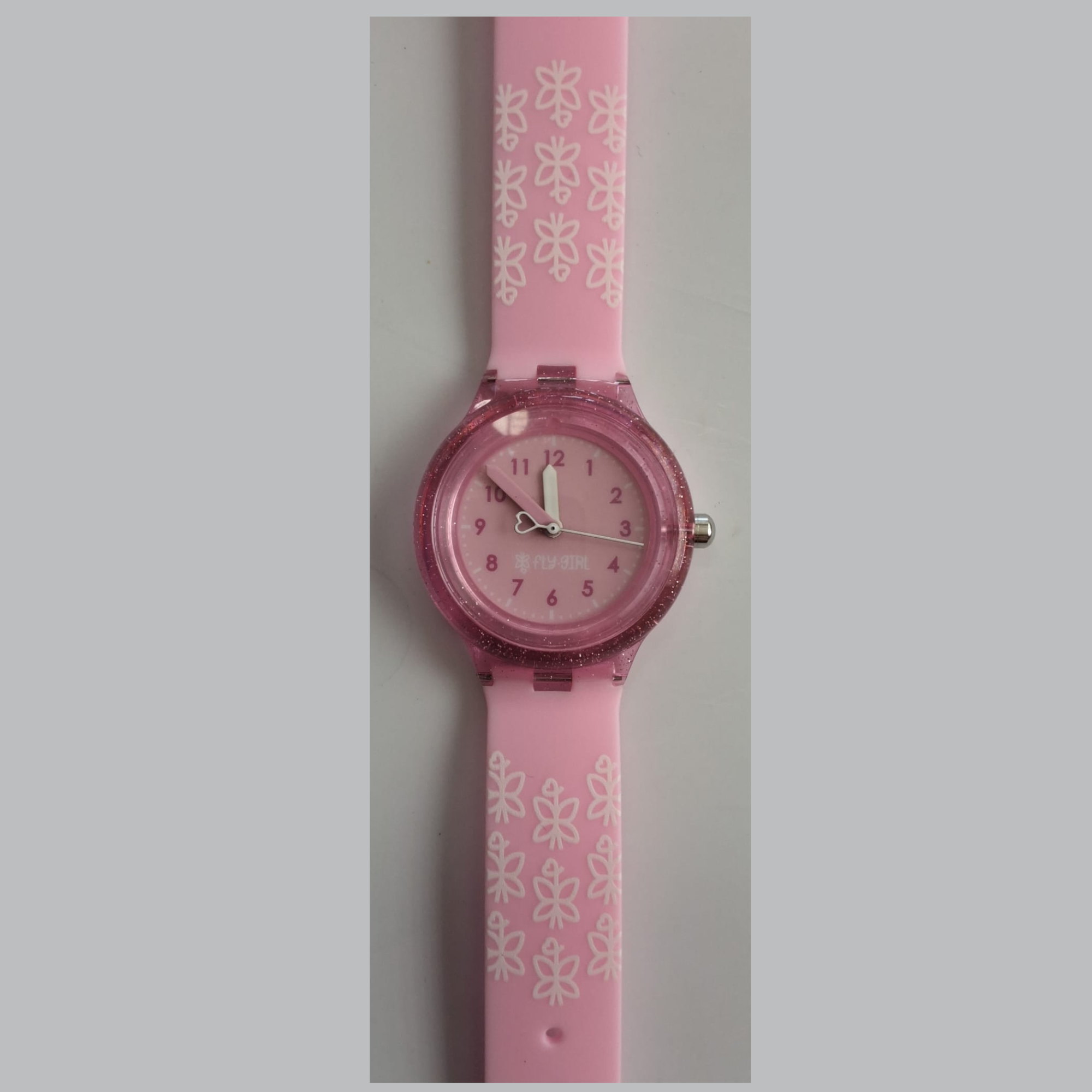 Flygirl pink watch