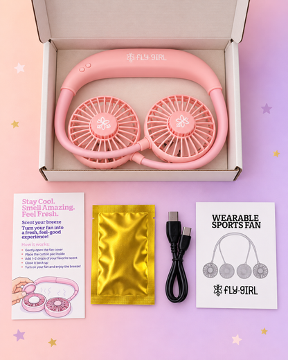 FlyGirl Neck Fan