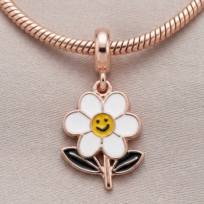 Glow Bright Flower Charm