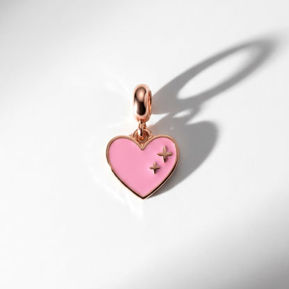 Glowing Heart Charm