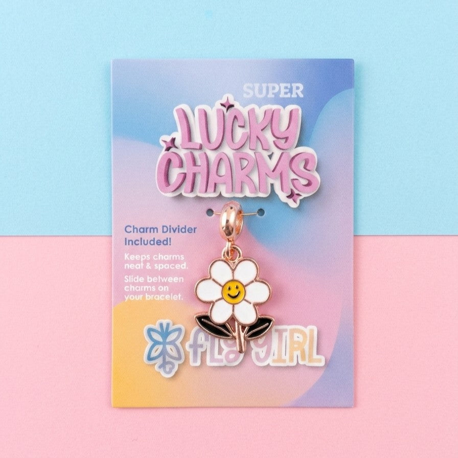 Glow Bright Flower Charm