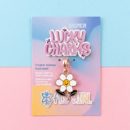 Glow Bright Flower Charm