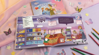 FlyGirl Collection Sticker Book