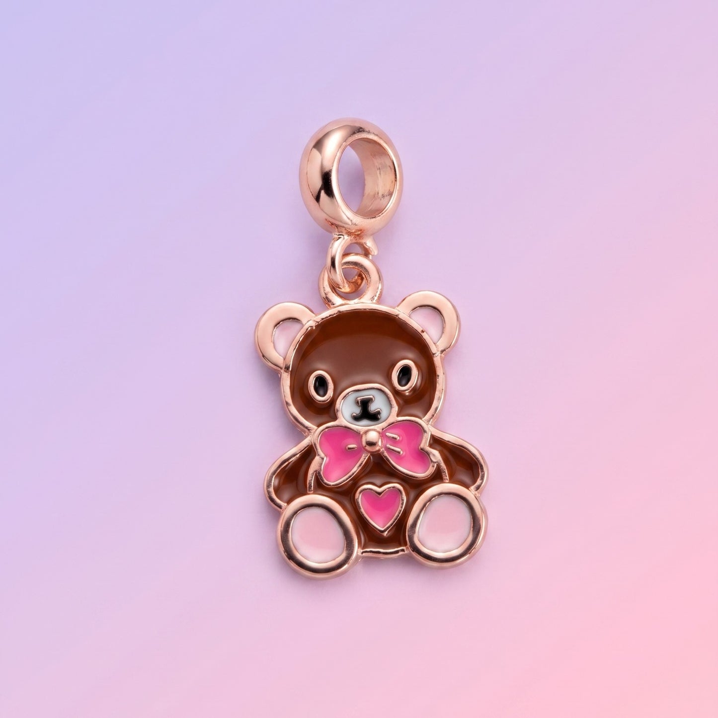 Snuggle Bear Charm