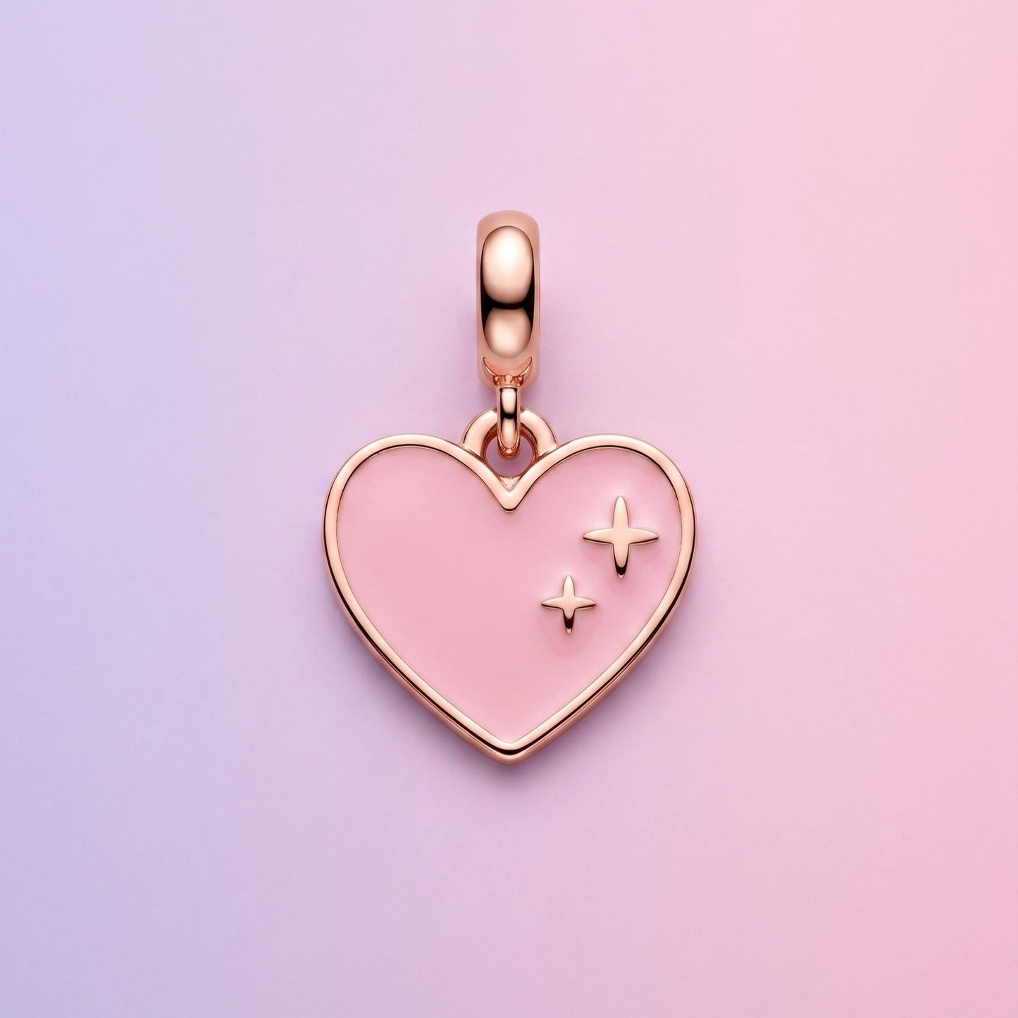 Glowing Heart Charm