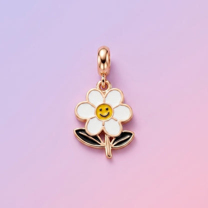 Glow Bright Flower Charm