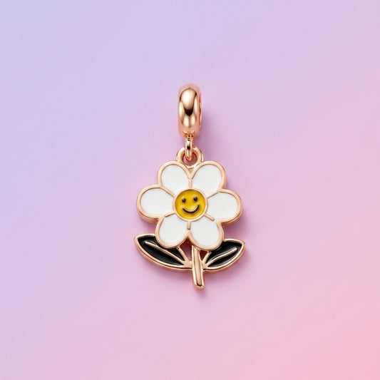 Glow Bright Flower Charm