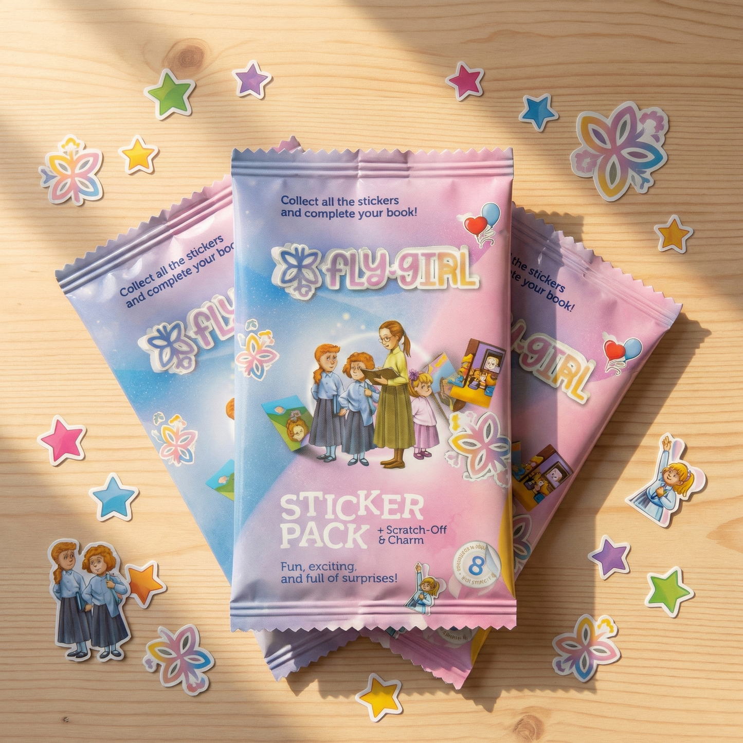 FlyGirl Collection Sticker Packs