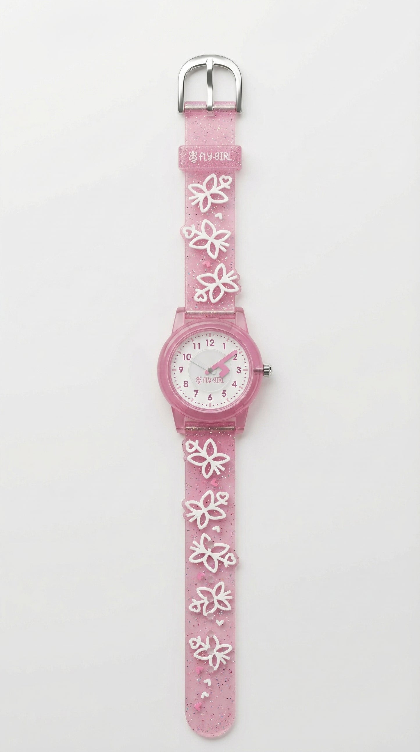 Pink Flutter Watch