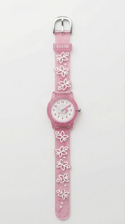 Pink Flutter Watch