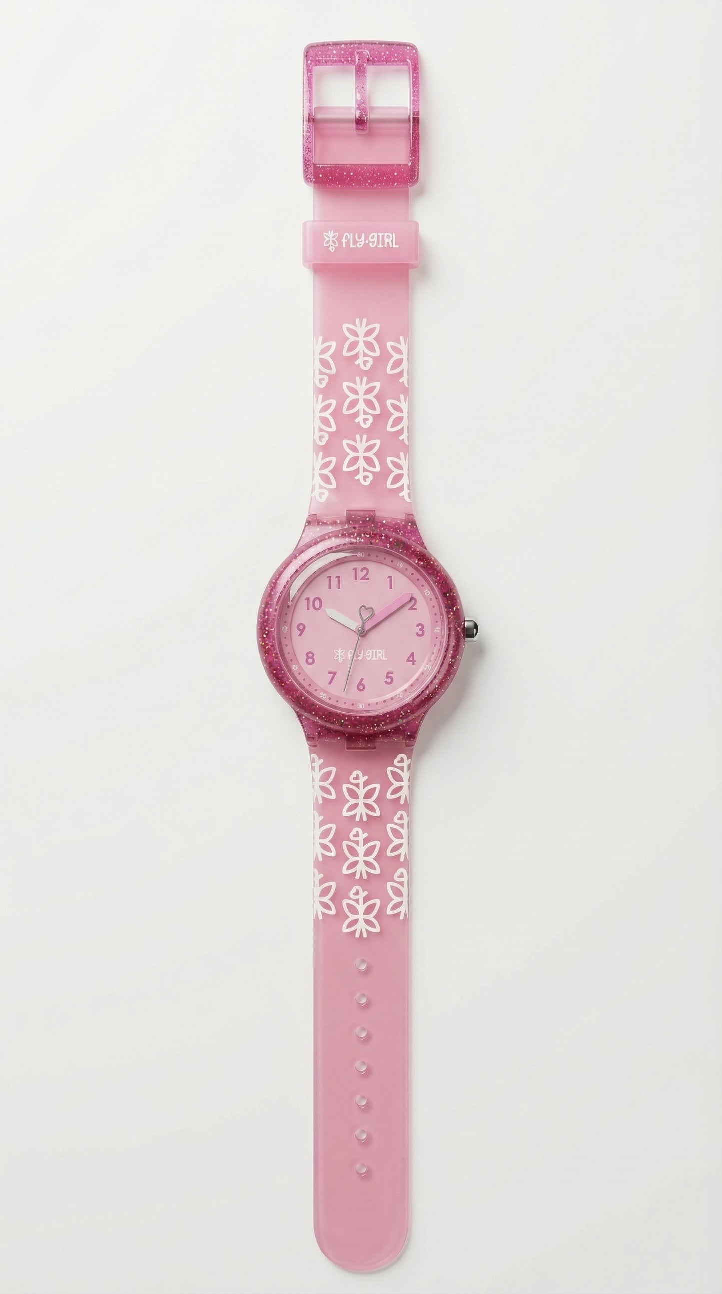 Butterfly Pink Watch