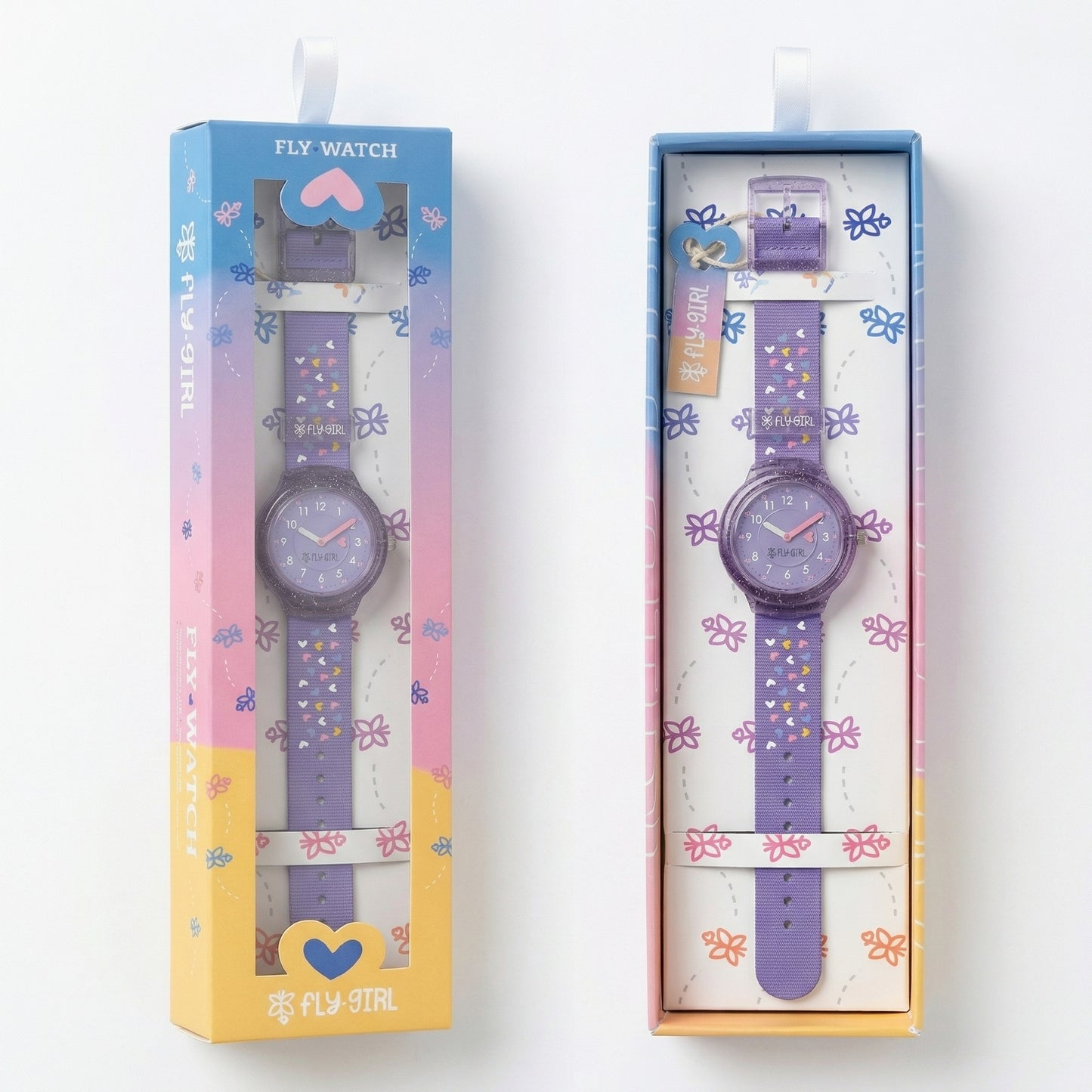 Purple Hearts Watch