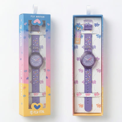 Purple Hearts Watch