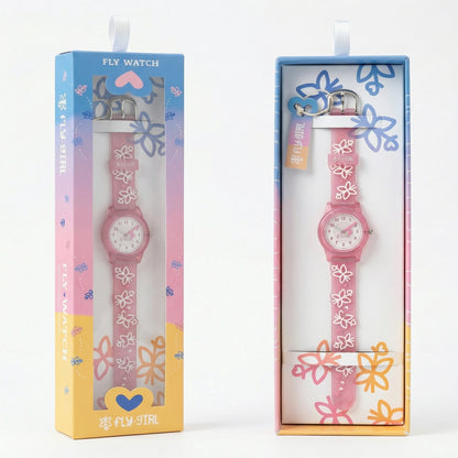 Pink Flutter Watch