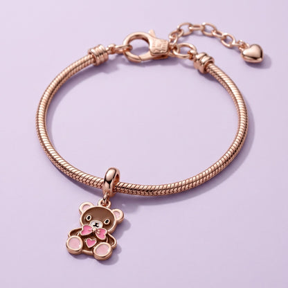 Snuggle Bear Charm