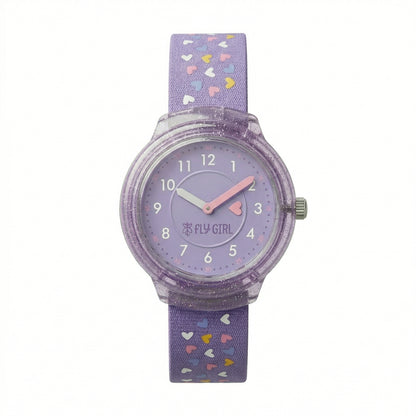 Purple Hearts Watch