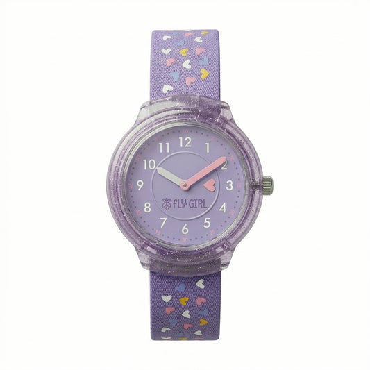 Purple Print Watch