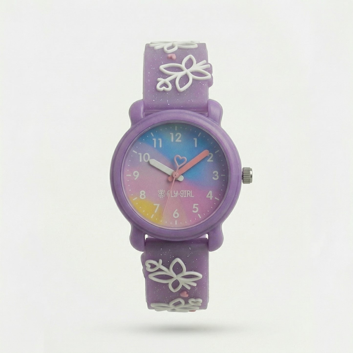 Lavender Butterflies Watch