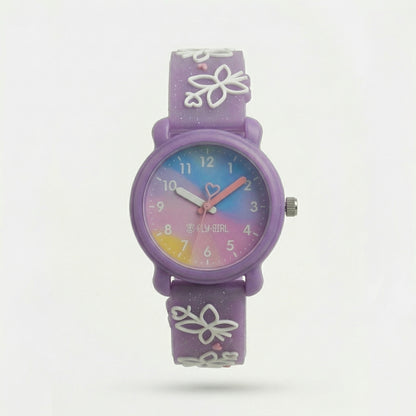Lavender Butterflies Watch