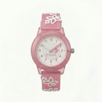 Pink Flutter Watch