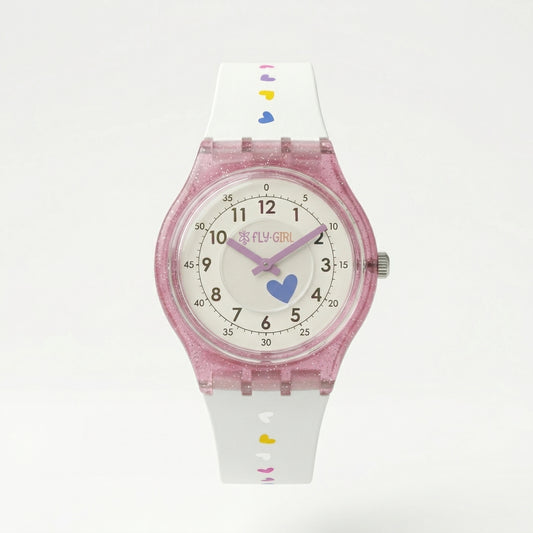Colored Hearts Watch