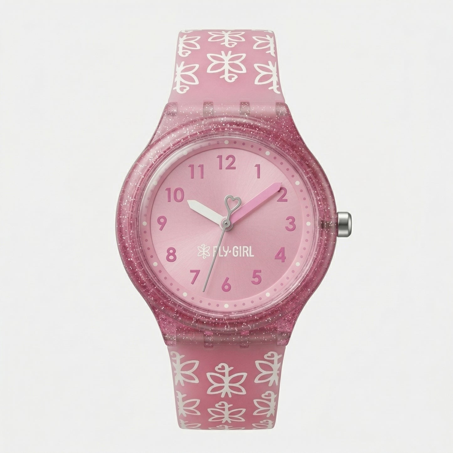 Butterfly Pink Watch