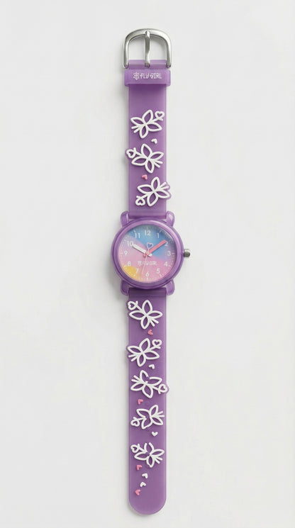 Lavender Butterflies Watch