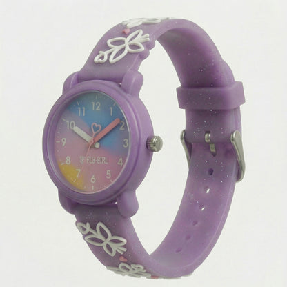 Lavender Butterflies Watch