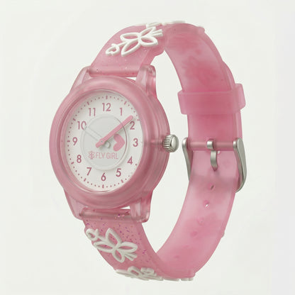 Pink Flutter Watch