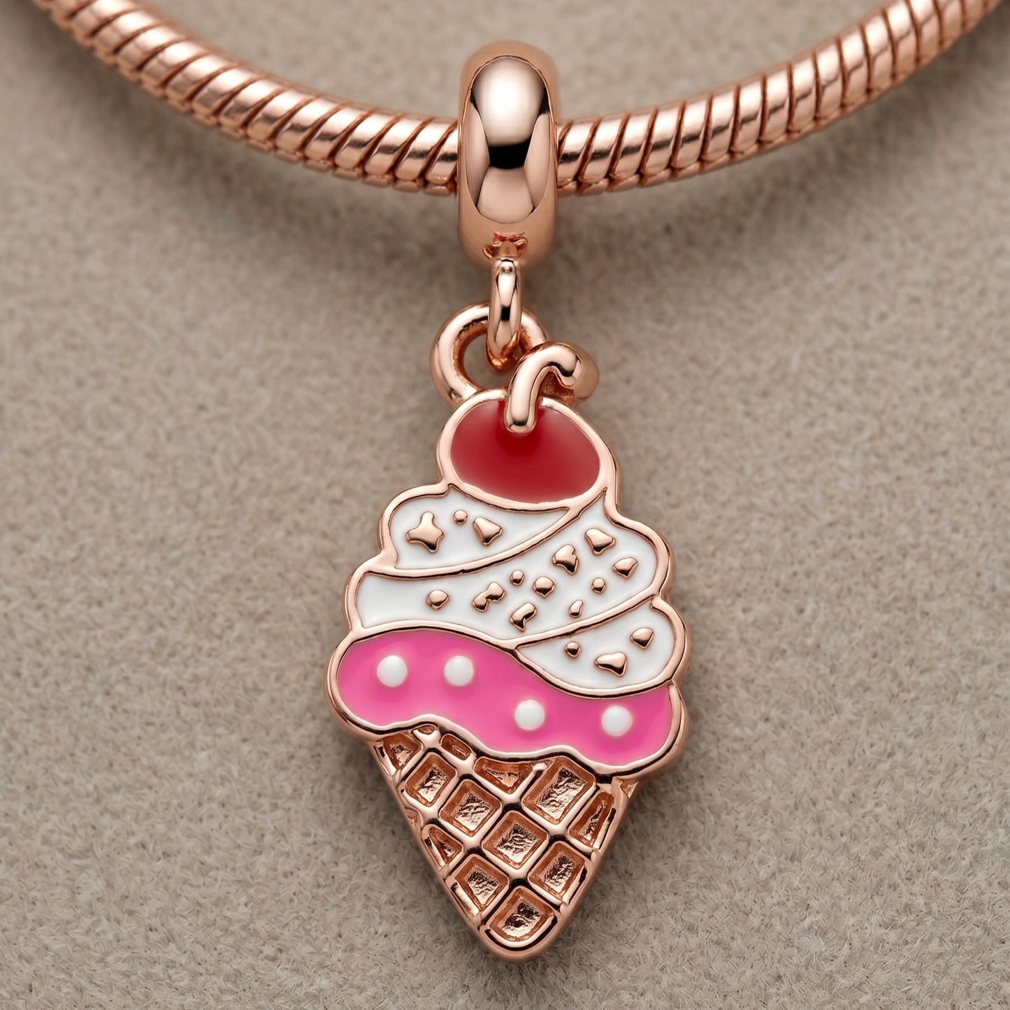 Ice-Cream Melt Charm